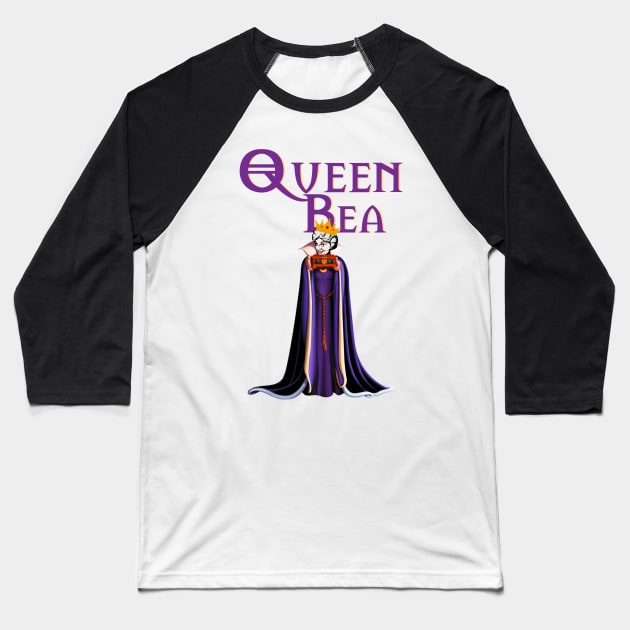 Queen Bea Baseball T-Shirt by EnchantedTikiTees